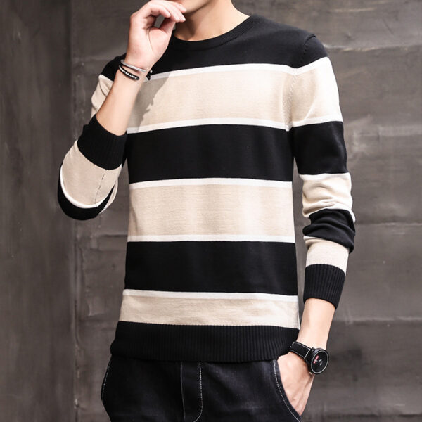 Men's Sweater Plus Velvet Thickening Trend Thick Retro