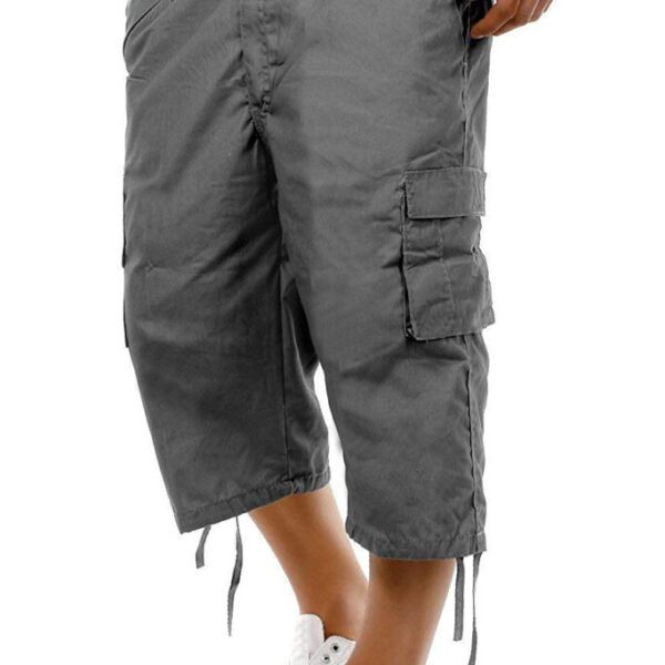 Vintage Mens Combat Cargo Shorts Summer Casual Work