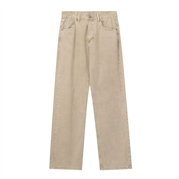 Men's Casual Faded Distressed Trousers