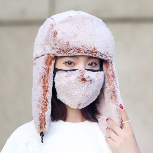 Winter Dust-proof And Warm Women With Masks And Hats